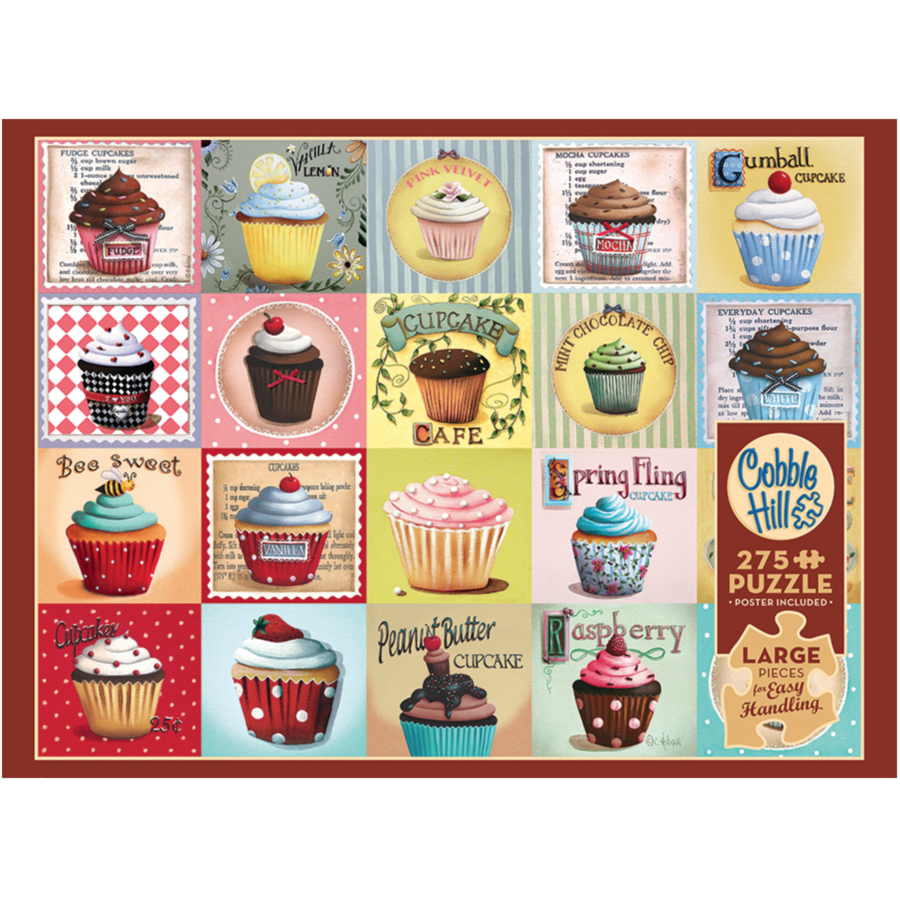 Cupcake Cafe  - puzzel van 275 XXL stukjes-3