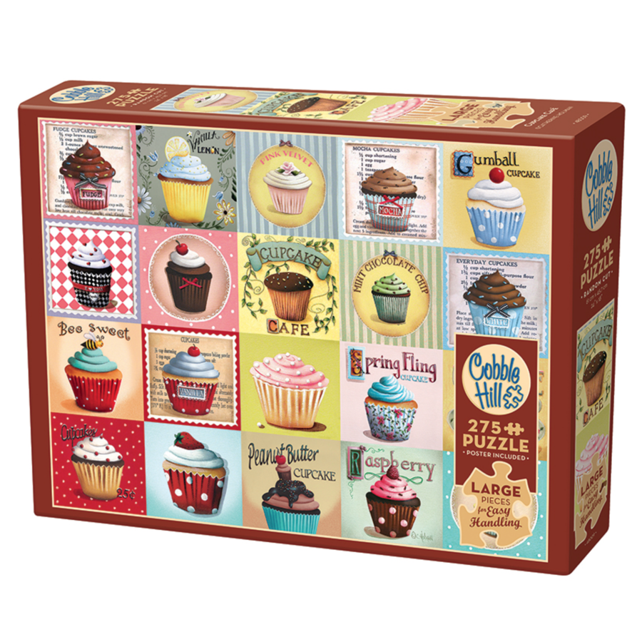 Cupcake Cafe - puzzle of 275 XXL pieces-1