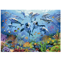 thumb-Fête sous la mer - puzzle de 500 pièces-2