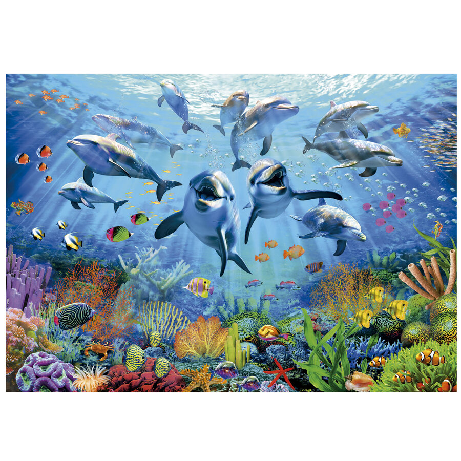 Party under the sea - jigsaw puzzle of 500 pieces-2