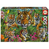 Educa Jungle des tigres - puzzle de 500 pièces