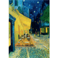 thumb-Vincent Van Gogh - Café Terrasse at Night - 1000 pieces-1