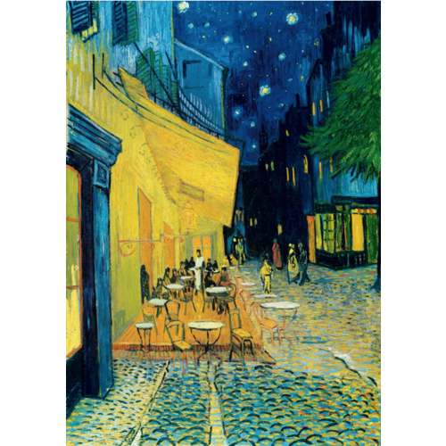  Bluebird Puzzle Vincent Van Gogh - Café Terrace at Night - 1000 pieces 