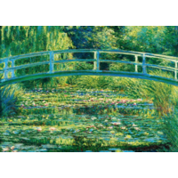 thumb-Claude Monet - Brug over waterlelies  - 1000 stukjes-1