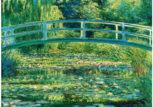  Bluebird Puzzle Claude Monet -The Water-Lily Pond - 1000 pieces 