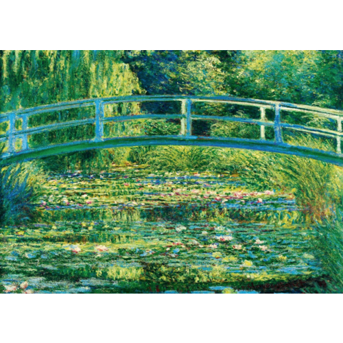  Bluebird Puzzle Claude Monet -The Water-Lily Pond - 1000 pieces 