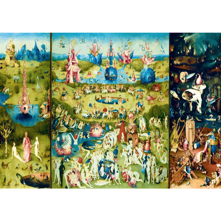 Jheronimus Bosch - Garden of Earthly Delights - 1000 pieces-1