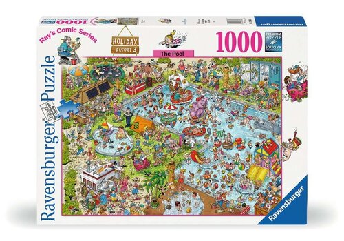  Ravensburger Het Zwembad - Ray Nicholson - 1000 stukjes 