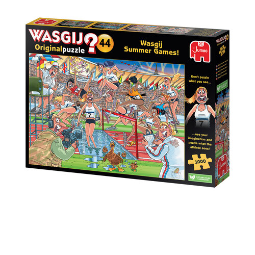  Jumbo PRE-ORDER Wasgij Original 44 - Summer Games!- 1000 pieces 