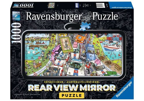  Ravensburger Politie achtervolging - Rearview Mirror - 1000 stukjes 