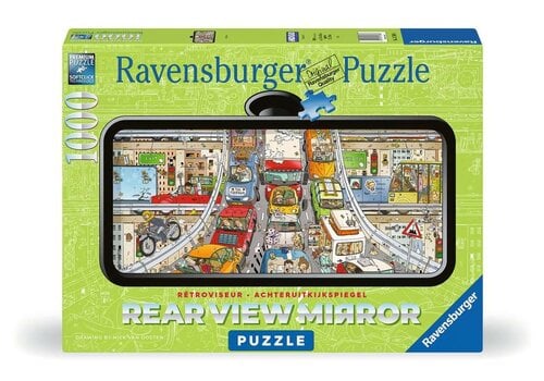  Ravensburger Traffic Jam - Rearview Mirror - 1000 pieces 