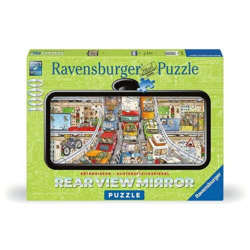  Ravensburger Traffic Jam - Rearview Mirror - 1000 pieces 