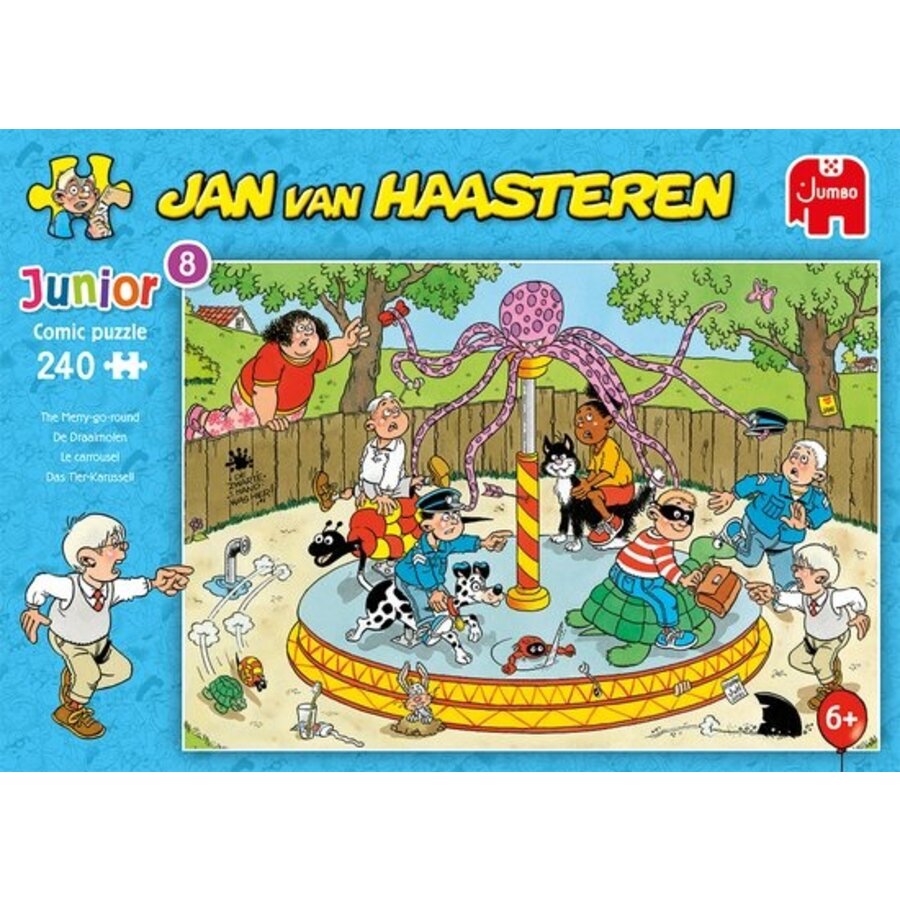 The Merry-go-round  - Jan van Haasteren - 240 pieces-3