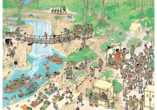  Jumbo Jungle Tour - JvH - 1000 pieces 