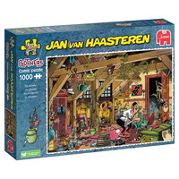 thumb-PRE-ORDER - De Vrijgezel  - Jan van Haasteren - puzzel van 1000 stukjes-4