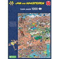 thumb-Les Jeux d'été de Paris - Jan van Haasteren - puzzle de 1000 pièces-3