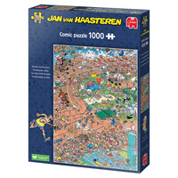 thumb-PRE-ORDER - Summer Games Paris - Jan van Haasteren - puzzle of 1000 pieces-1