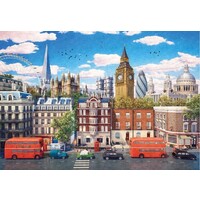 thumb-Streets of London - 250 XL pieces jigsaw puzzle-2
