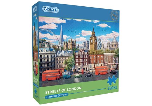  Gibsons Streets of London - puzzle 250 XL pieces 