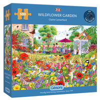 thumb-Jardin de fleurs sauvages - puzzle de 500 pièces-1