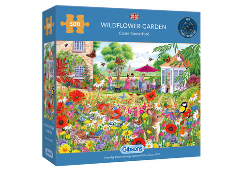  Gibsons Wildflower Garden- puzzle 500 pieces 