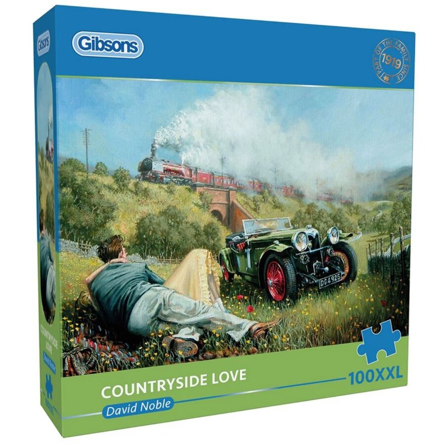 Countryside Love  - jigsaw puzzle of 100 XXL pieces-1