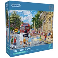 thumb-The Lollipop Lady  - jigsaw puzzle of 1000 pieces-1