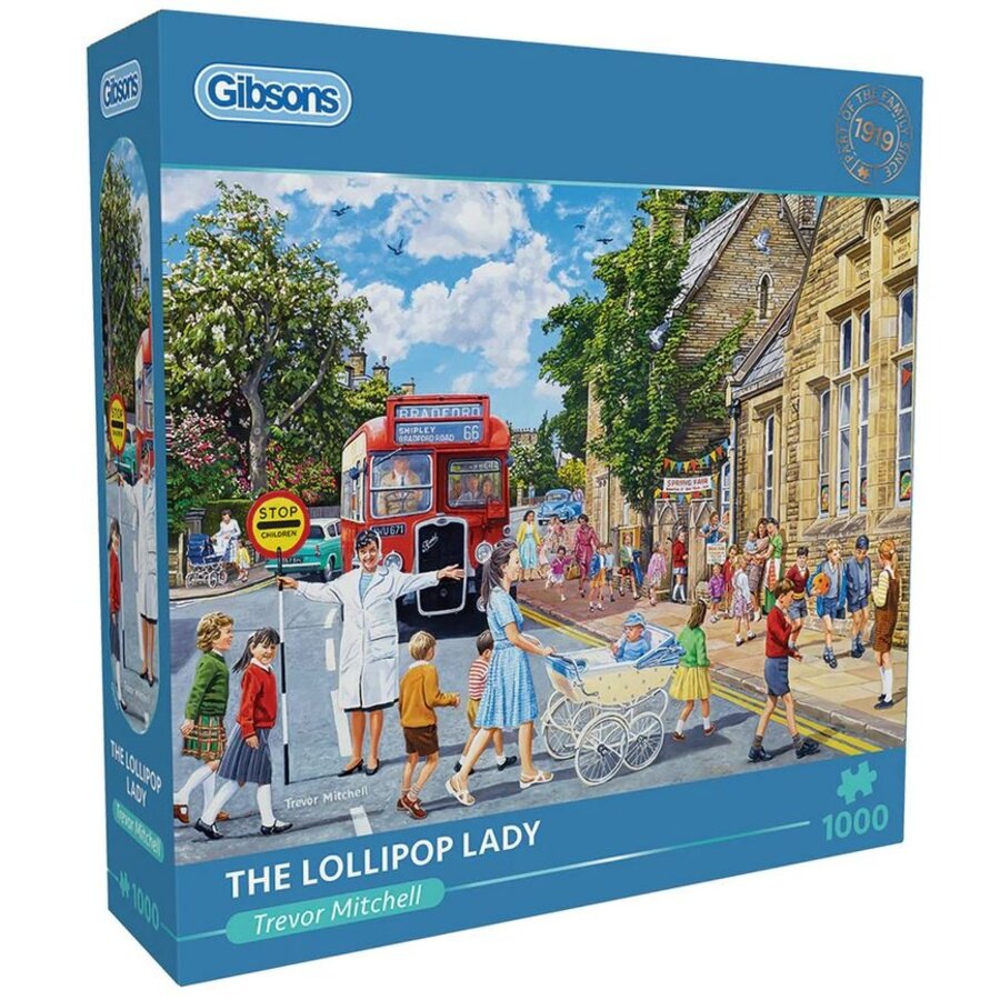 The Lollipop Lady  - jigsaw puzzle of 1000 pieces-1