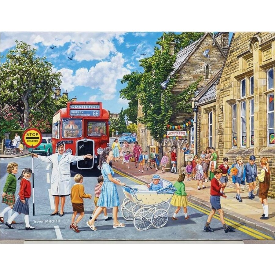 The Lollipop Lady  - jigsaw puzzle of 1000 pieces-2