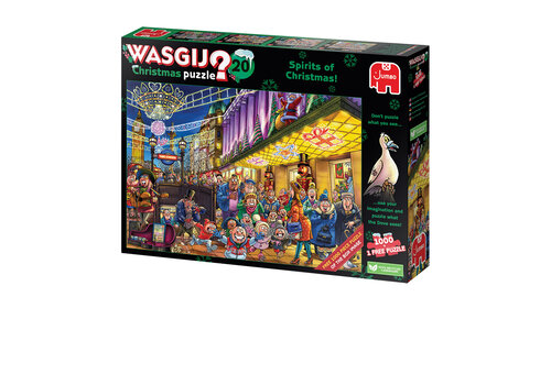  Jumbo Wasgij Christmas  20 - Spirits of Christmas - 2 x 1000 pieces 