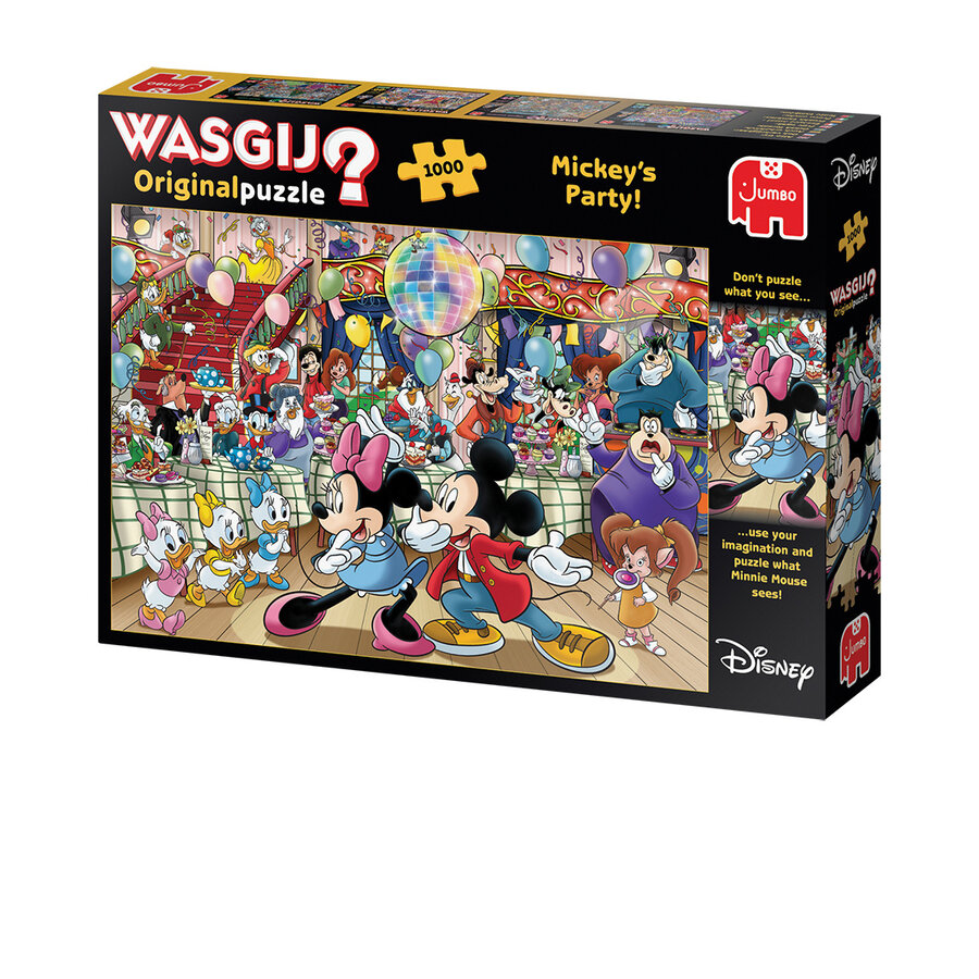 PRE-ORDER - Wasgij Original Disney  - Mickey's Party - 1000 pieces-4