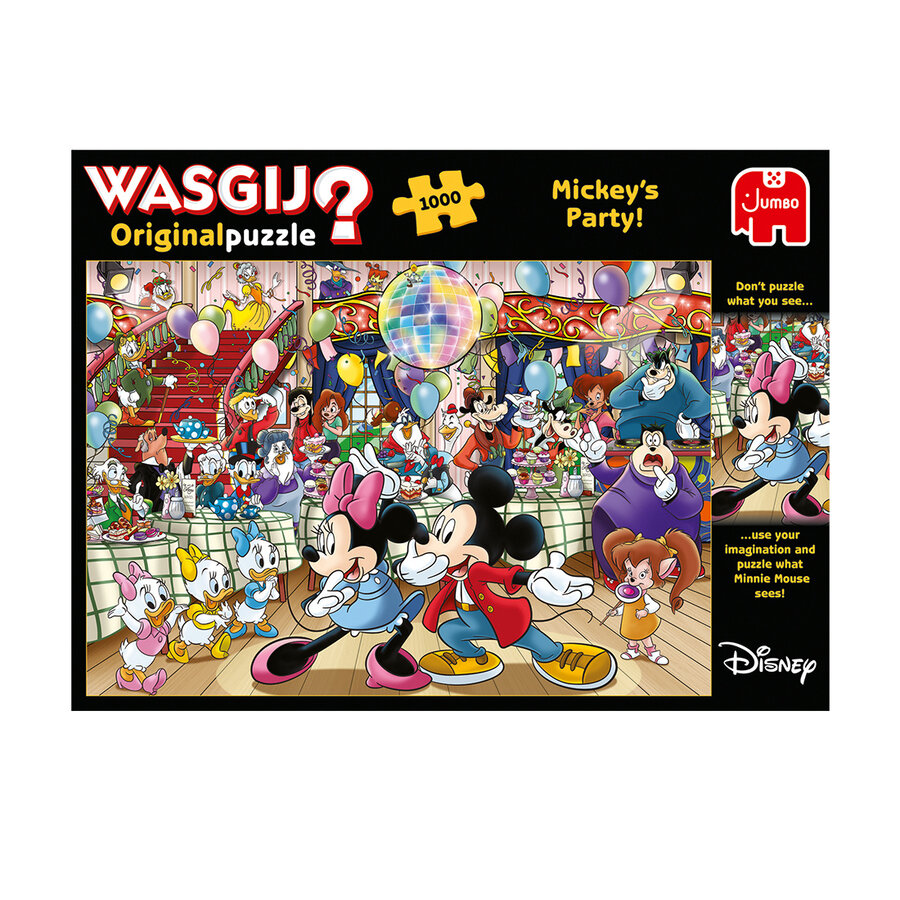 PRE-ORDER - Wasgij Original Disney  - Mickey's Party - 1000 pieces-3