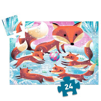thumb-Ginger, Little Fox- Silhouet puzzle of 24 pieces-4