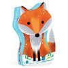 Djeco Ginger, Little Fox- Silhouet puzzle of 24 pieces