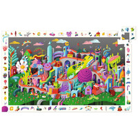 thumb-Crazy Town - Observation puzzle of 200 pieces-2