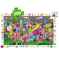 thumb-Crazy Town - Observation puzzle of 200 pieces-6