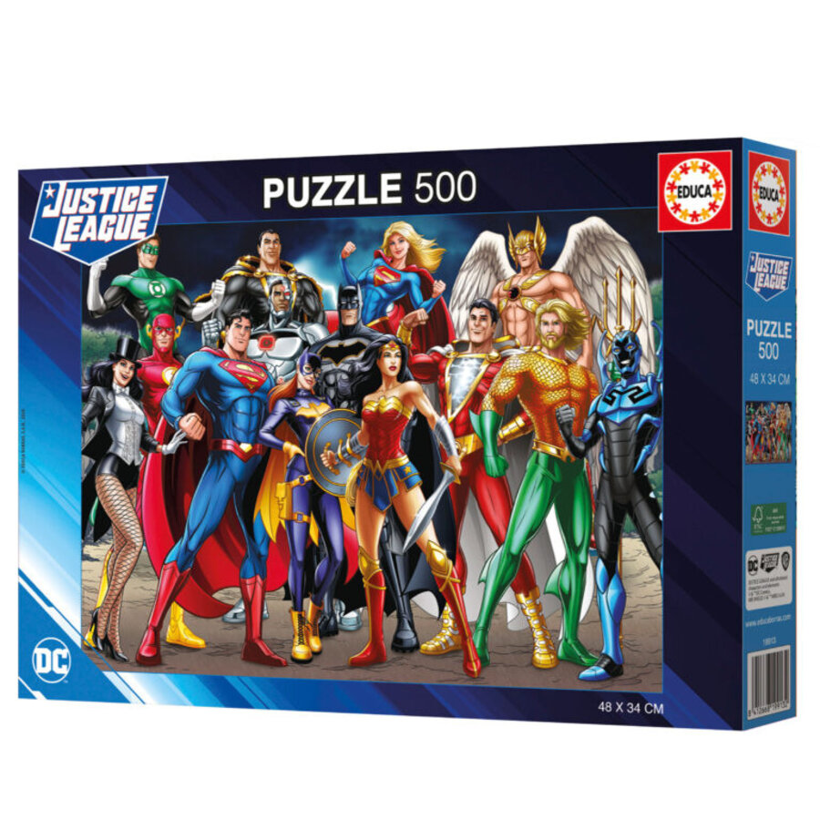 Justice League - DC Comics - jigsaw puzzle of 500 pieces-1