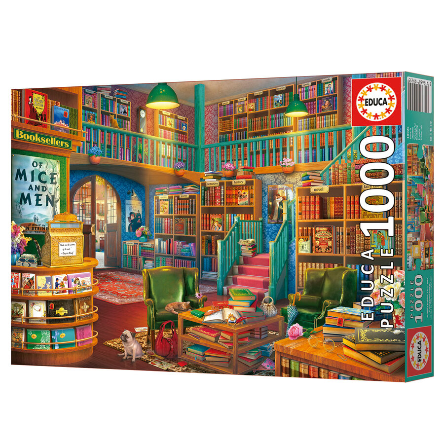 The Bookstore - puzzle of 1000 pieces-1