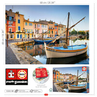 thumb-Port of Martigues, Provence - puzzle of 1000 pieces-3