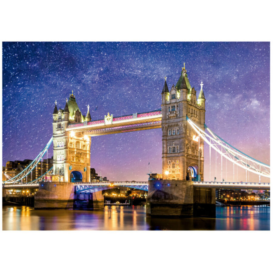 Tower Bridge, Londres - Glow in the Dark - puzzle 1000 pièces-2