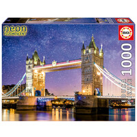 thumb-Tower Bridge, London - Glow in the Dark - puzzle 1000 pieces-8