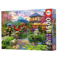 thumb-Jardin Japonais - puzzle de 1500 pièces-1