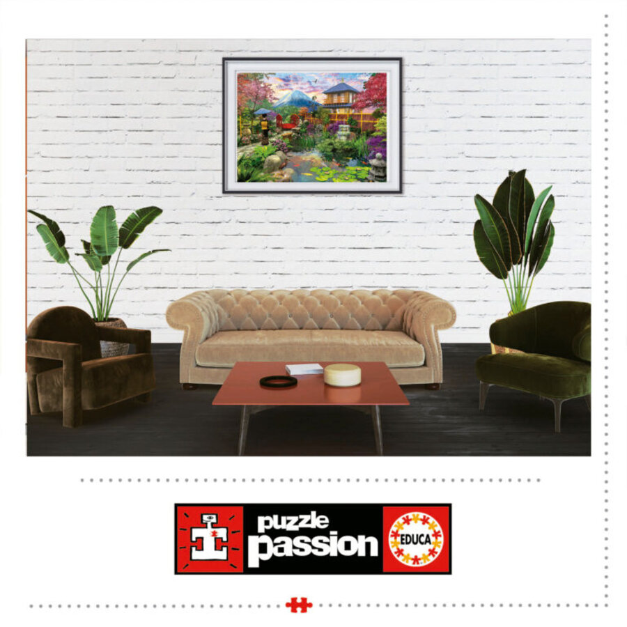 Japanse tuin - legpuzzel van 1500 stukjes-3