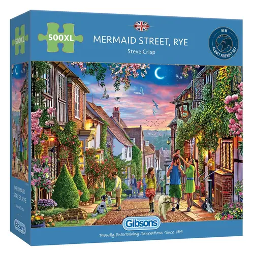  Gibsons Mermaid Street in Rye - 500 XL pieces 