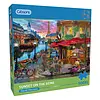Gibsons Coucher de soleil sur la Seine - puzzle de pièces 500 XL
