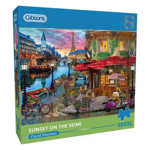  Gibsons Sunset on the Seine - 500 XL pieces 
