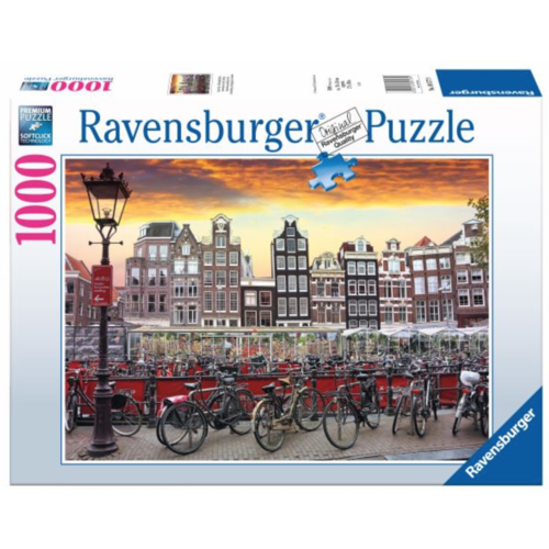  Ravensburger Amsterdam bicycle parking - 1000 pieces 