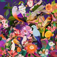 thumb-Art&Soul - Bird Watching - puzzle carré de 750 pièces-2