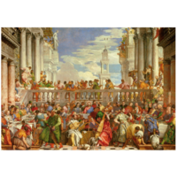 thumb-Het Trouwfeest in Cana - Paolo Veronese - puzzel van 4000 stukjes-3