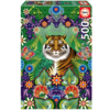 Educa Tigre du Bengale Graphique - puzzle de 500 pièces